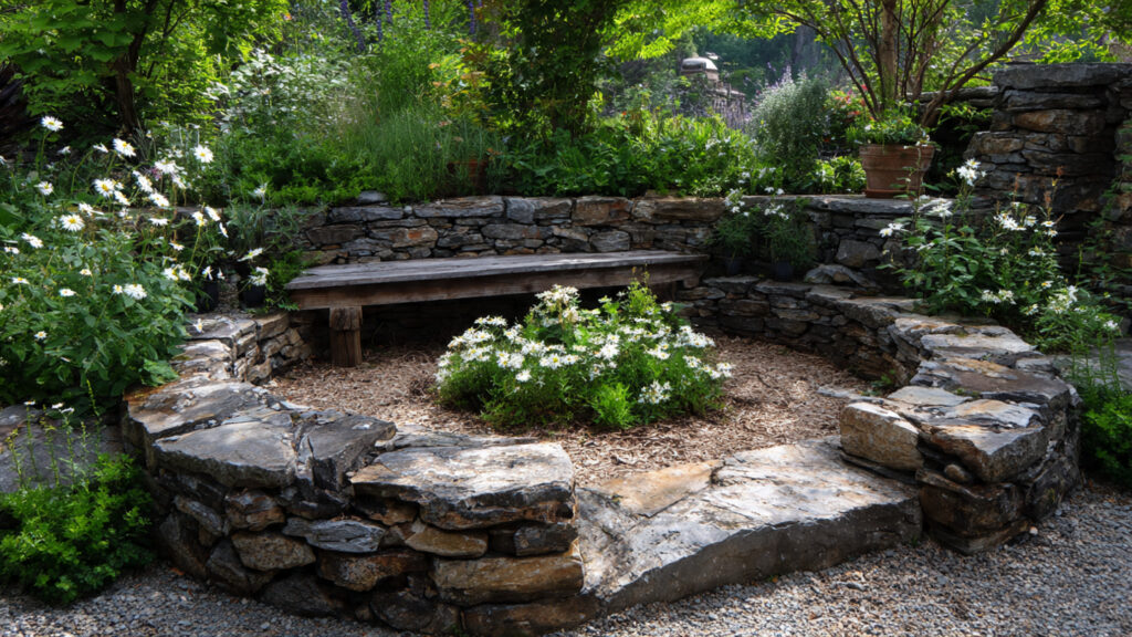 5 Creative Raised Bed Ideas Using Natural Stone for a Rustic Garden