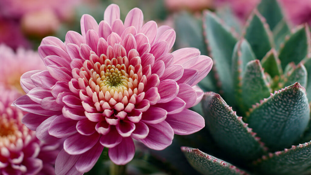Grow Chrysanthemum with Aloe Vera: Natural Secret for Healthy Plants, Bigger Blooms, and Long Flowering