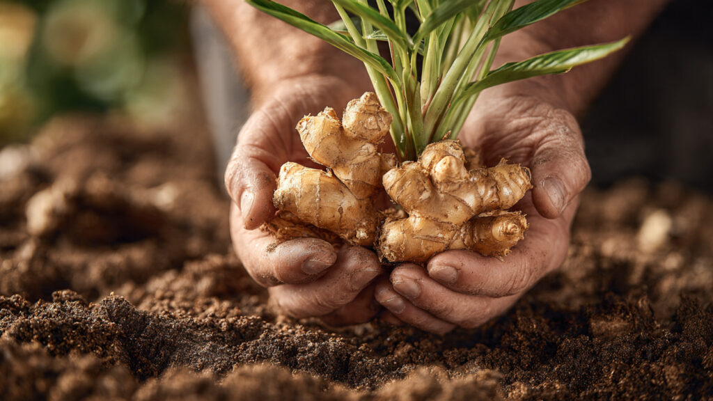 Grow Ginger at Home : The Easiest Beginner-Friendly Guide for a Big, Fresh Harvest