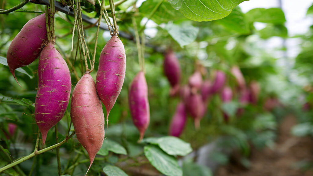 Hanging Sweet Potatoes? The Experimental Planting Trick That Produced Shocking Results!