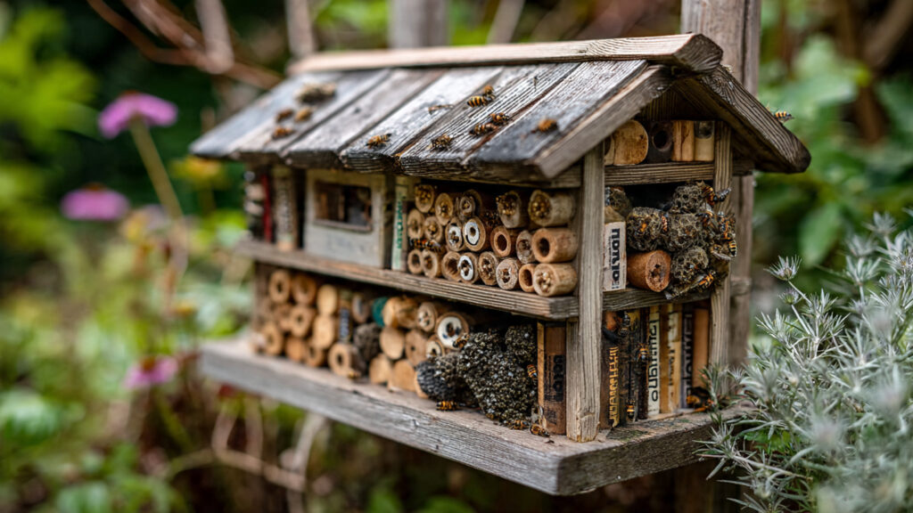 How Can a Bug Hotel Help Your Garden Thrive in Summer Heat?