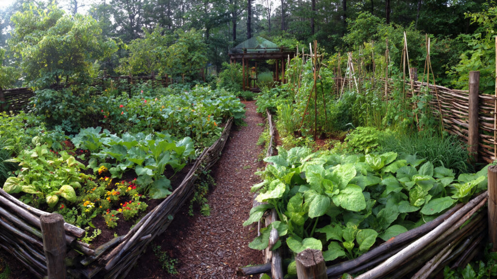 How Can a Windbreak Transform Your Vegetable Garden for Optimal Growth?