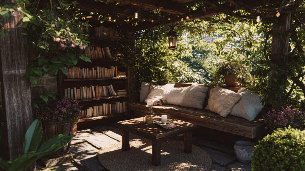 How Can You Create a Cozy Outdoor Reading Nook on a Budget?