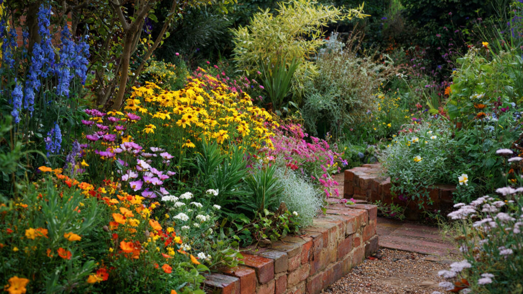 How Can You Transform Your Garden with Recycled Bricks for a Stunning Border?