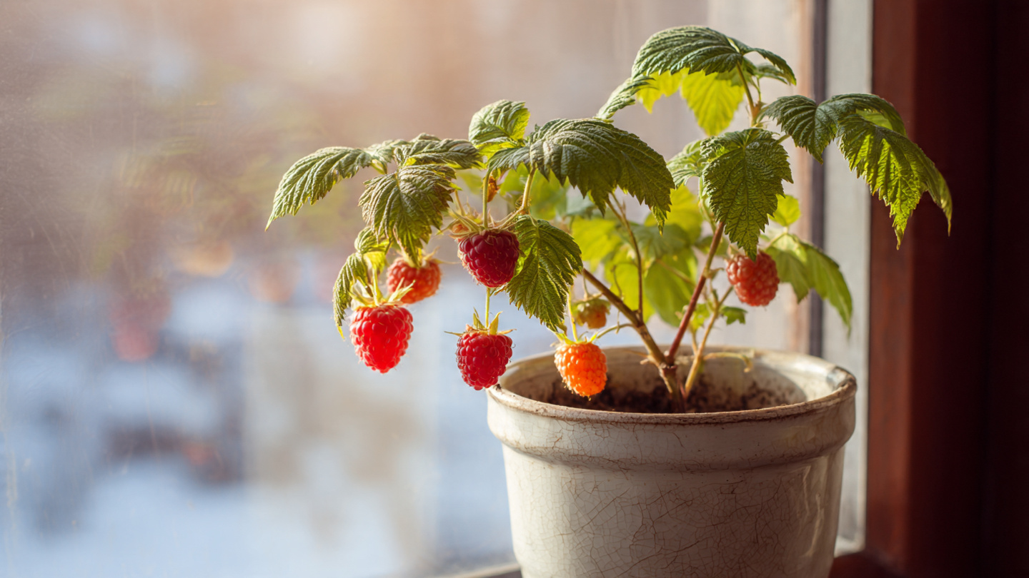 How to Successfully Care for Raspberry Plants Indoors During the Winter ...
