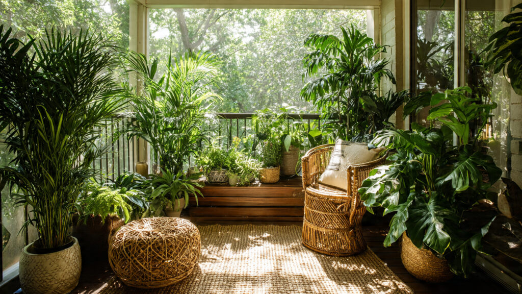 How to Turn Your Balcony into a Lush Jungle Retreat