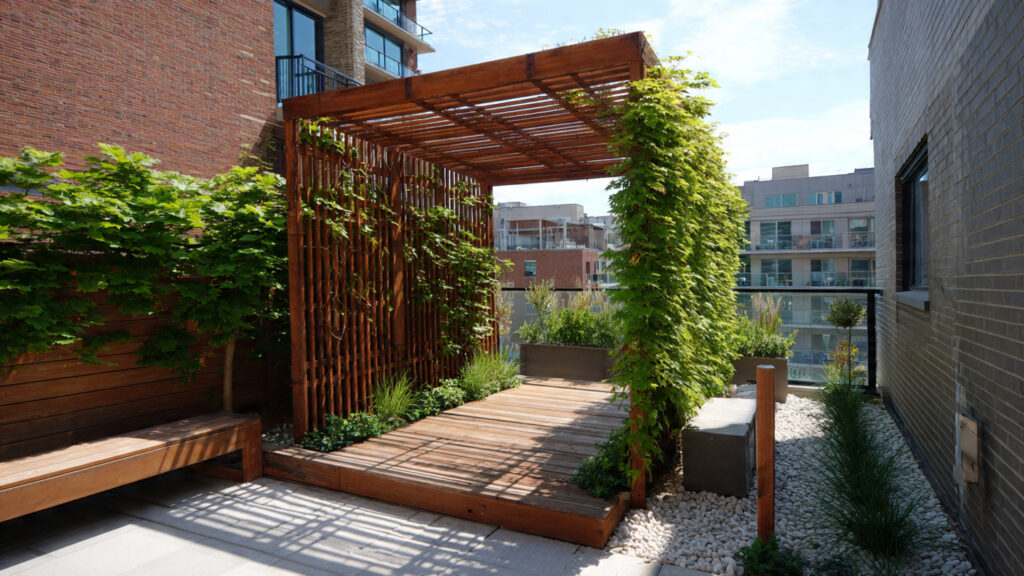 How Vertical Trellises Unlock the Hidden Potential of Your Urban Privacy Retreat?