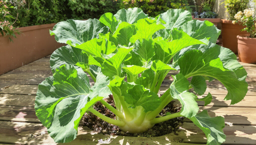 No Soil Needed – Grow Big, Lush Kohlrabi Right on Your Terrace Easily