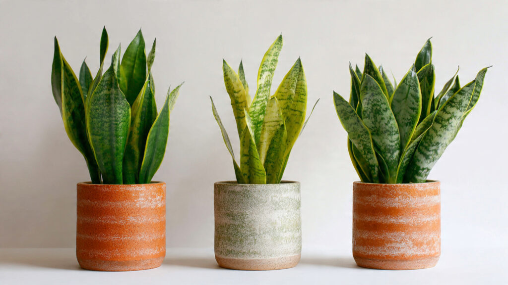 Sansevieria is a stylish house plant for everyone