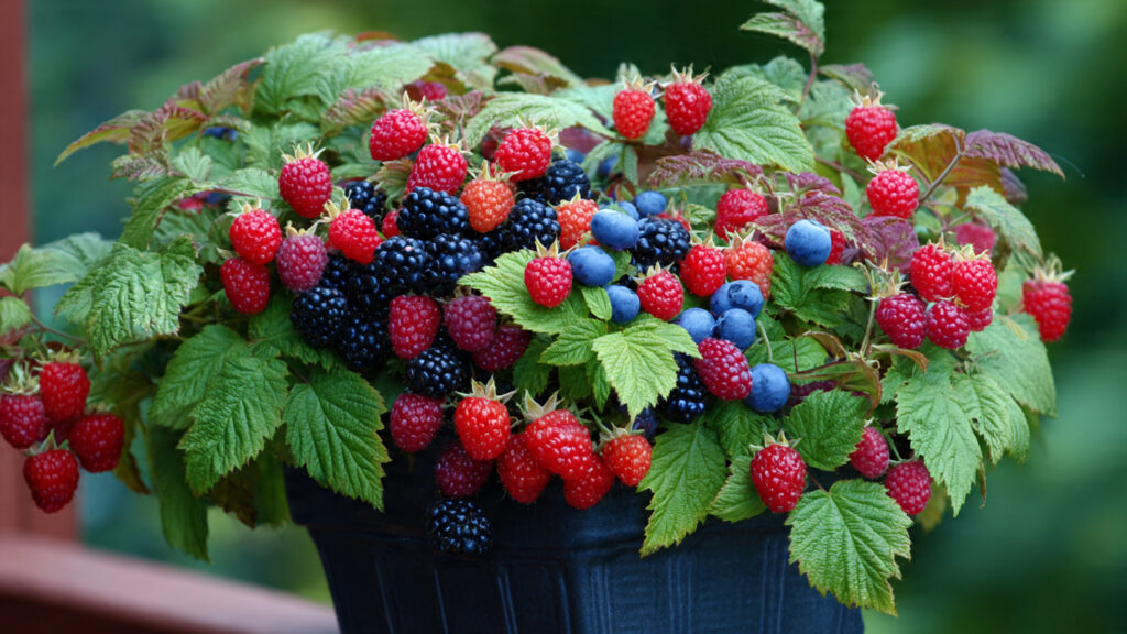 The Ultimate Guide to Creating a Vibrant Mixed Berry Container Garden