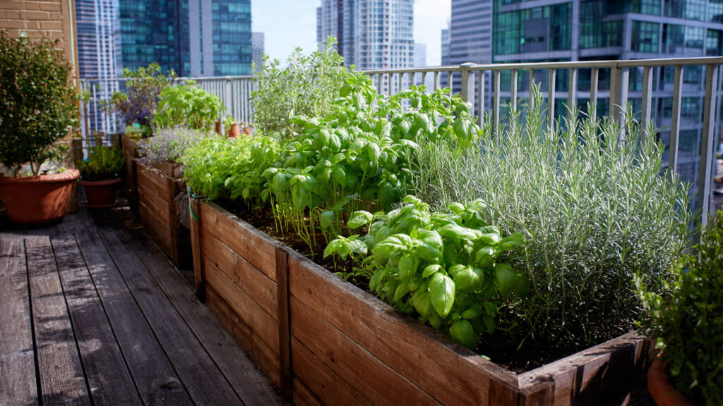 What Are the Top Edible Herbs for a South Facing Balcony?