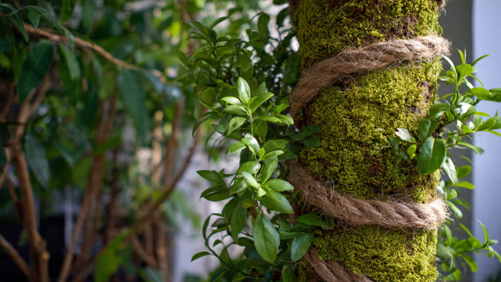What Is a Moss Pole and How Does It Help Climbing Plants?