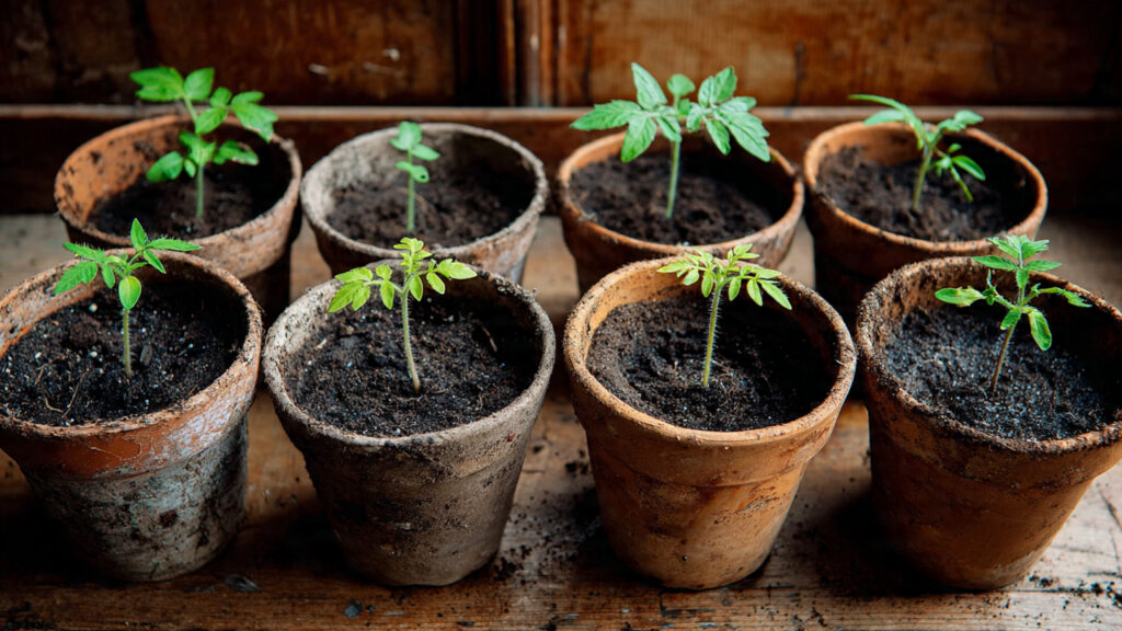 When and How to Move Tomato Seedlings Into Larger Pots Without Causing Damage