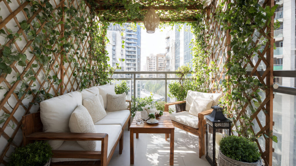Why Are Vertical Trellises the Key to Transforming Your Balcony into a Private Retreat?