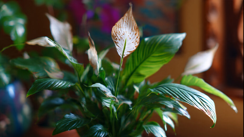Why Do Peace Lily Leaves Get Brown Tips?