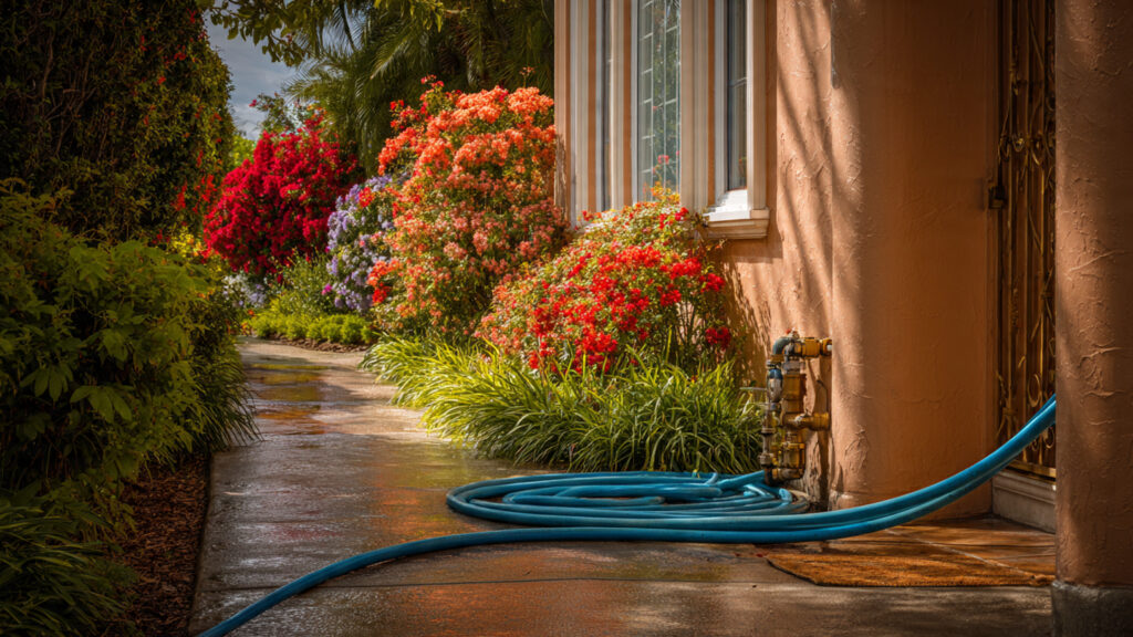 Why Do Professional Stagers Always Conceal the Garden Hose Before a Tour?