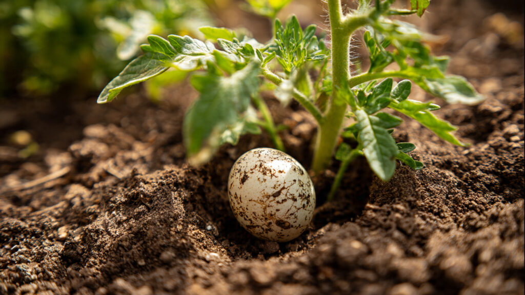 Why Should You Add Crushed Eggshells to Your Tomato Holes for a Thriving Garden?